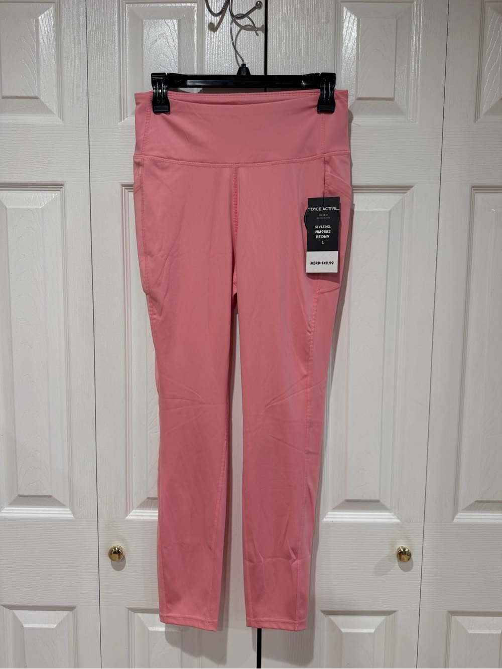 Active High-Rise Pocket Leggings - Pink
